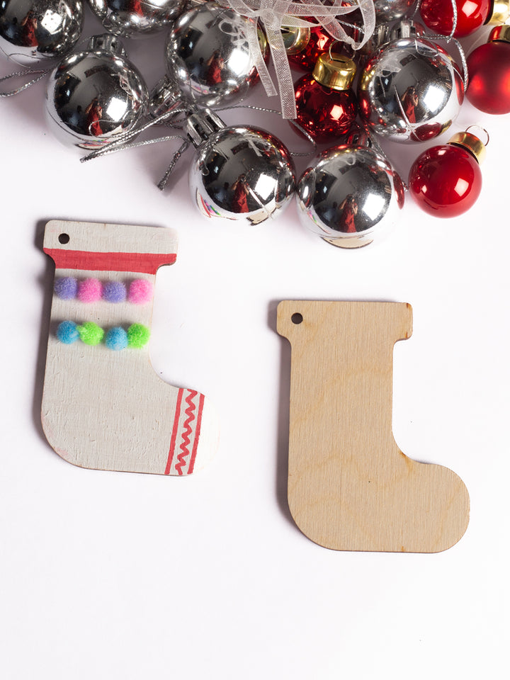 Christmas Ornamental kit for kids. Top Angle