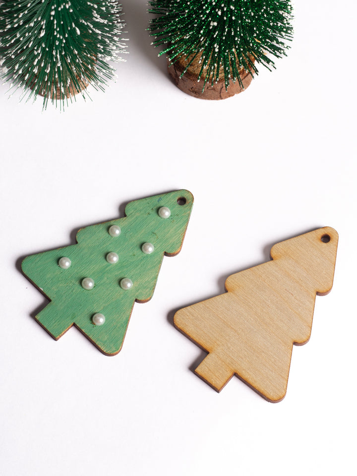Christmas Ornamental kit for kids. Top Angle