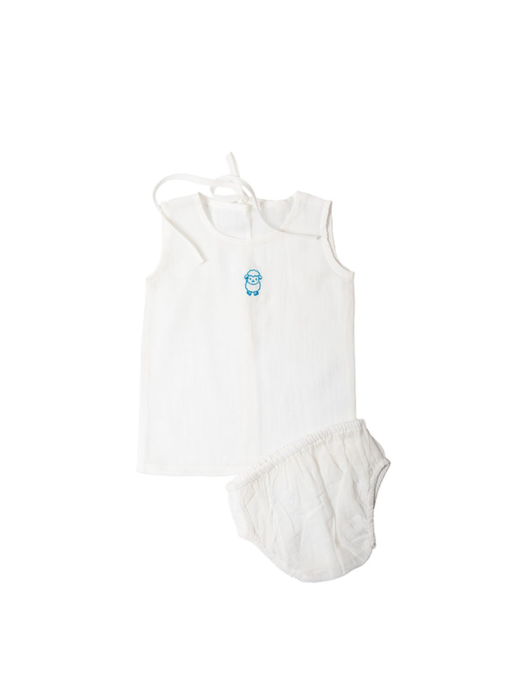 Infant Set - Embroidered - Little Wooly
