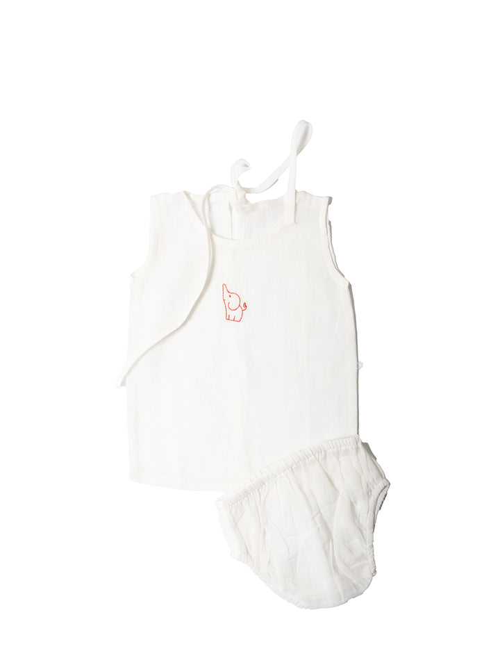 Infant Set - Embroidered - Ellie