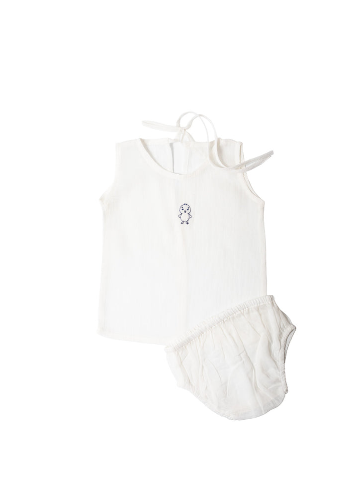 Infant Set - Embroidered - Birdo