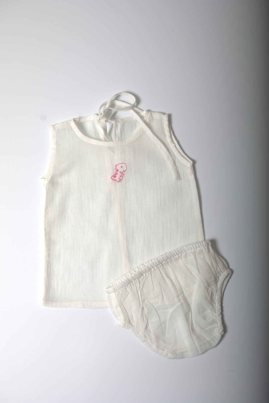 Infant Set - Embroidered - Dino
