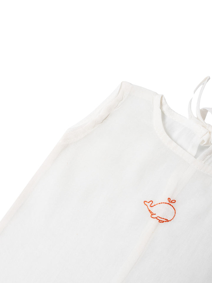 Infant Set - Embroidered - Baby Whale
