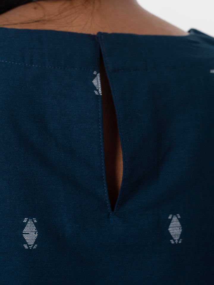  Blue Pajama set, Close up