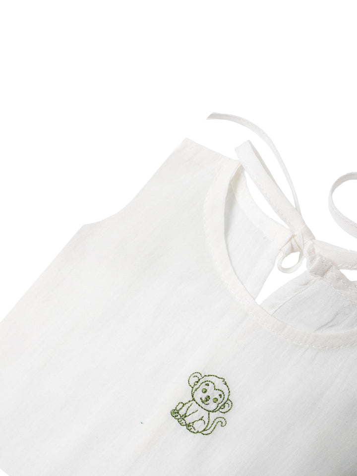 Infant Set - Embroidered - Little Chimp