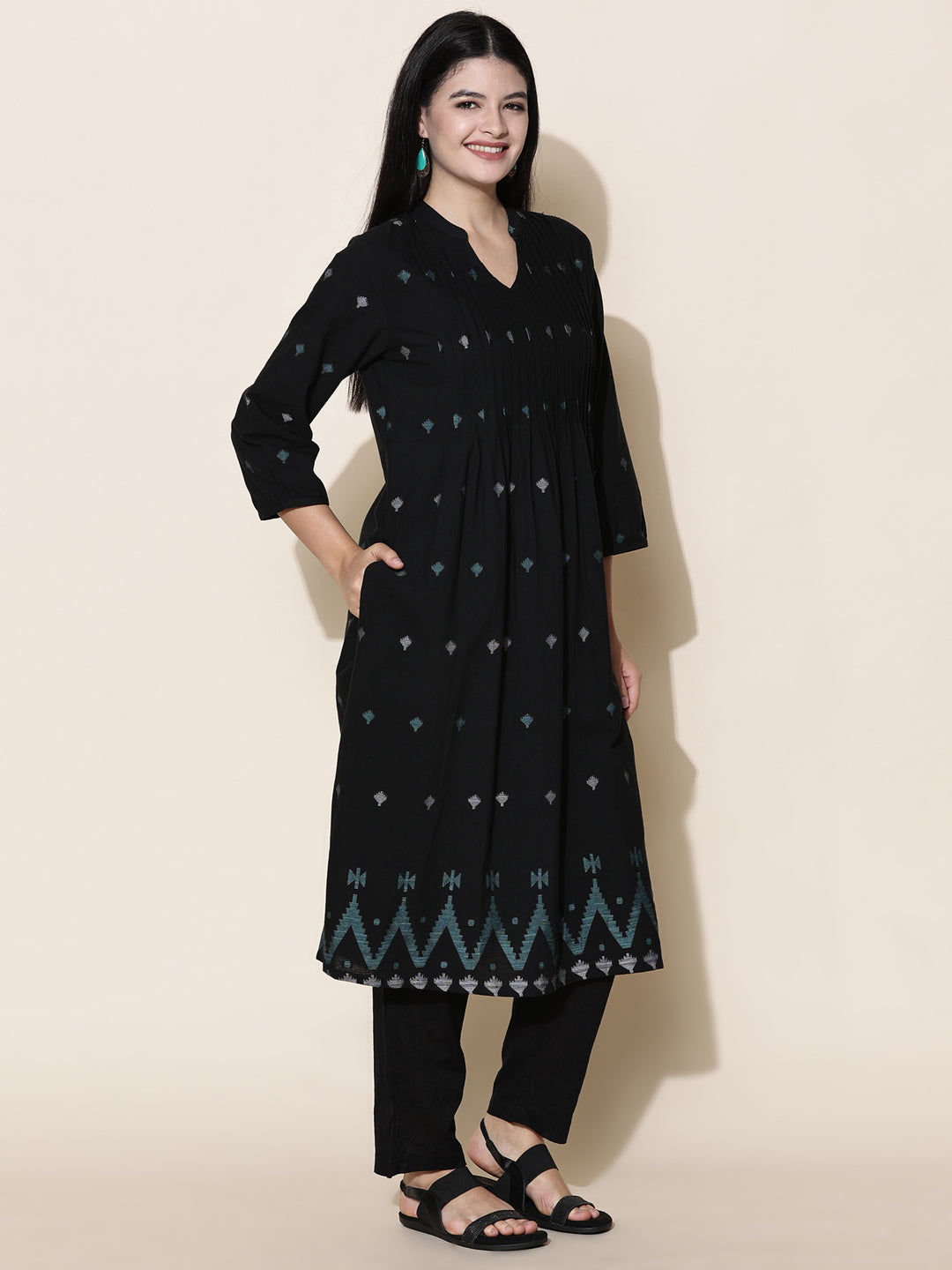 Midnight Star Kurta Set