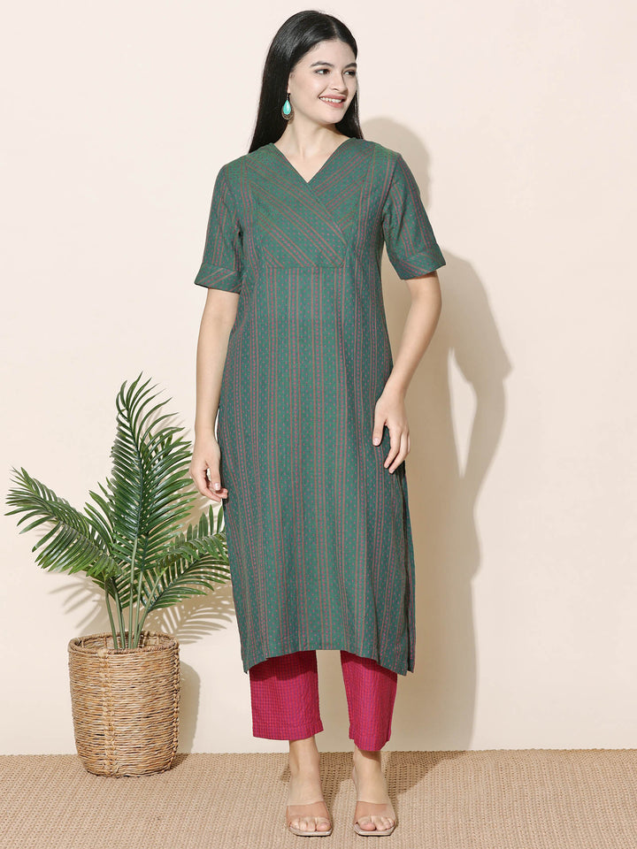 Pine Whisper Kurta Set