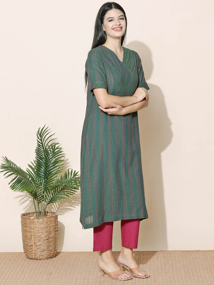 Pine Whisper Kurta Set