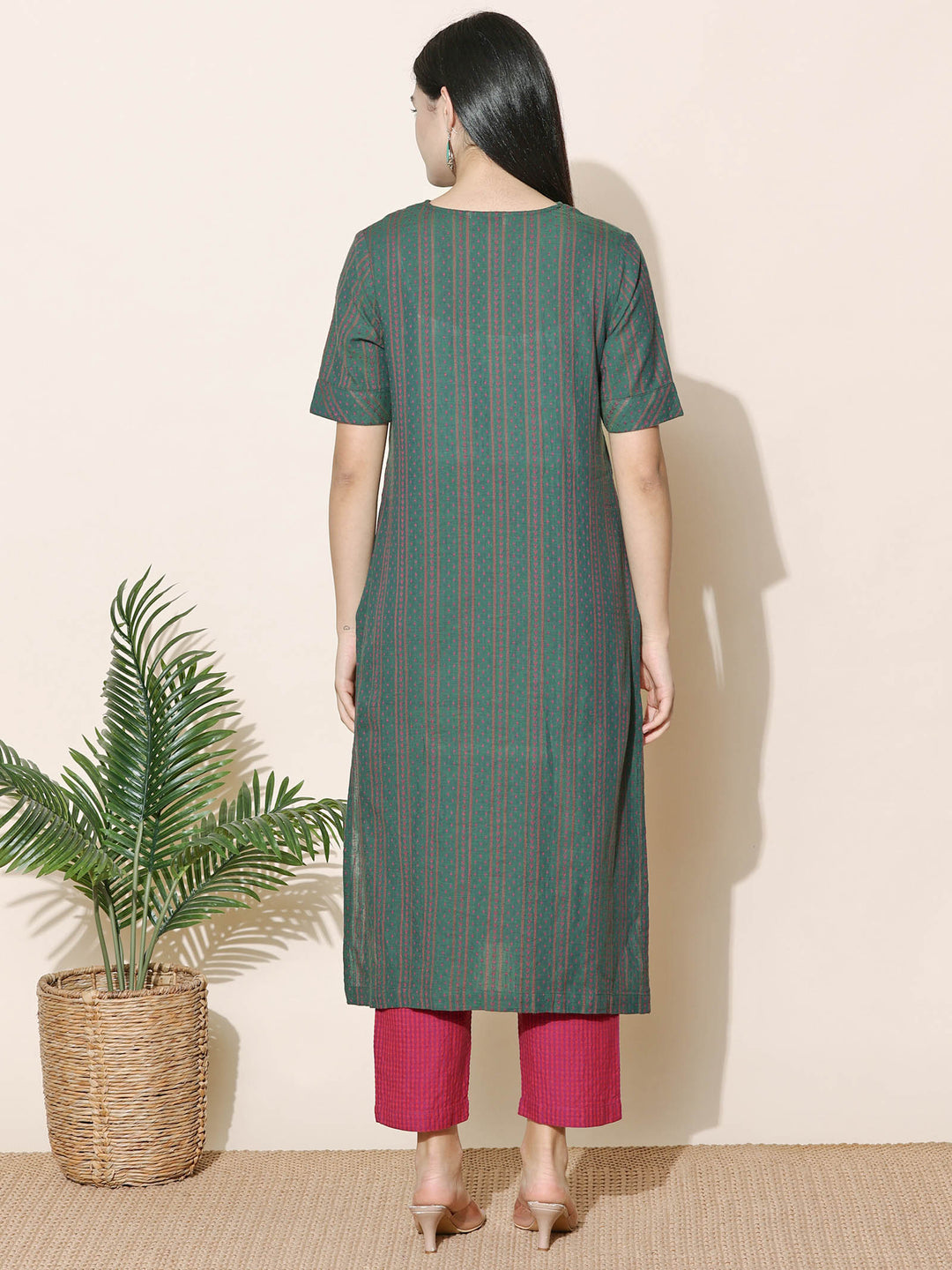 Pine Whisper Kurta Set