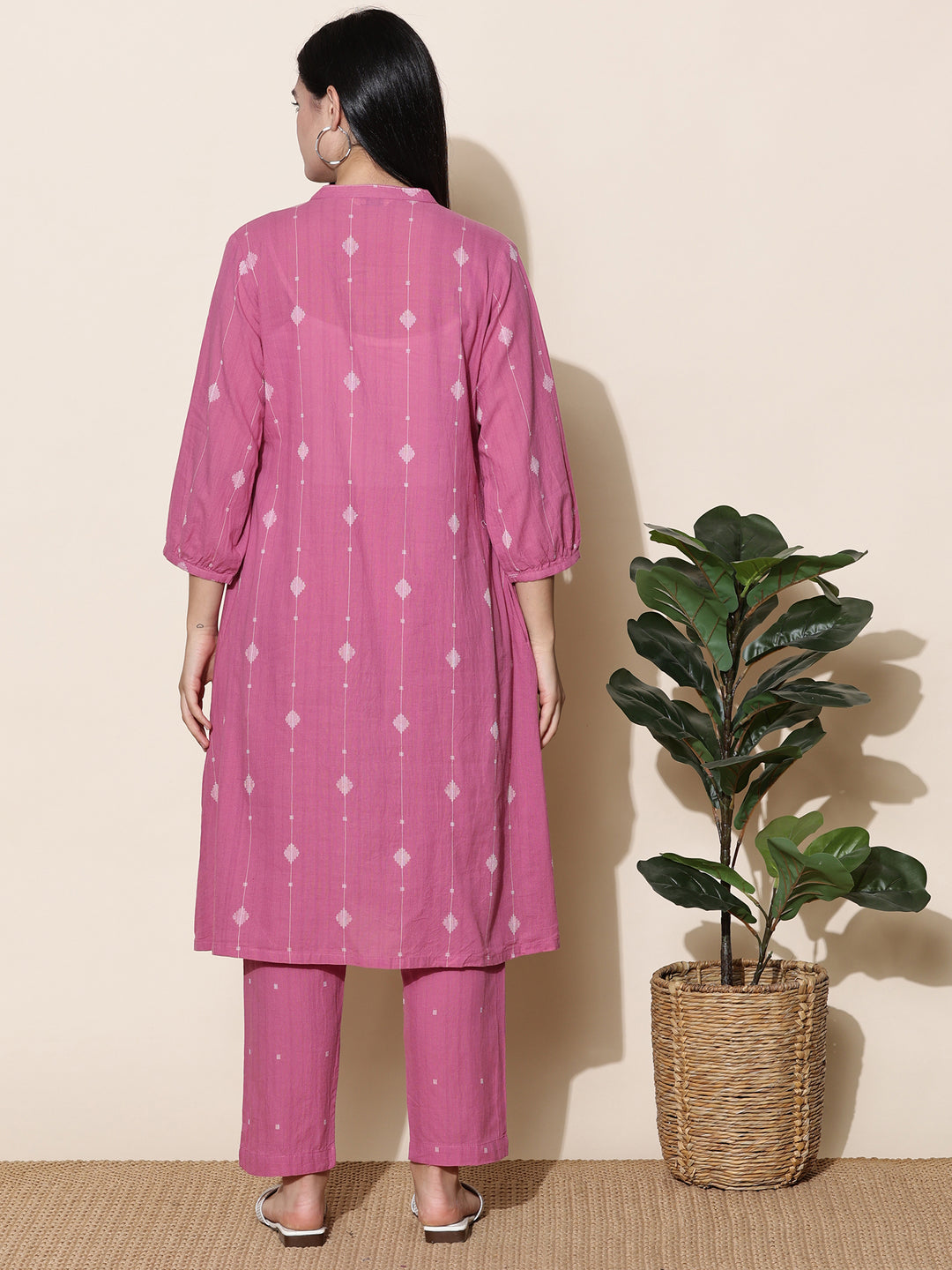 Pink Pearl Kurta Set