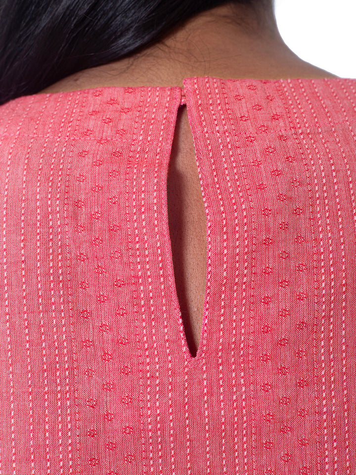 Pink Pajama set, close up