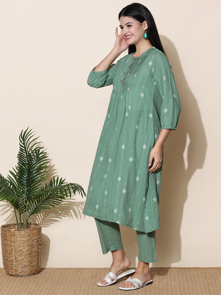 Sage Breeze Kurta Set