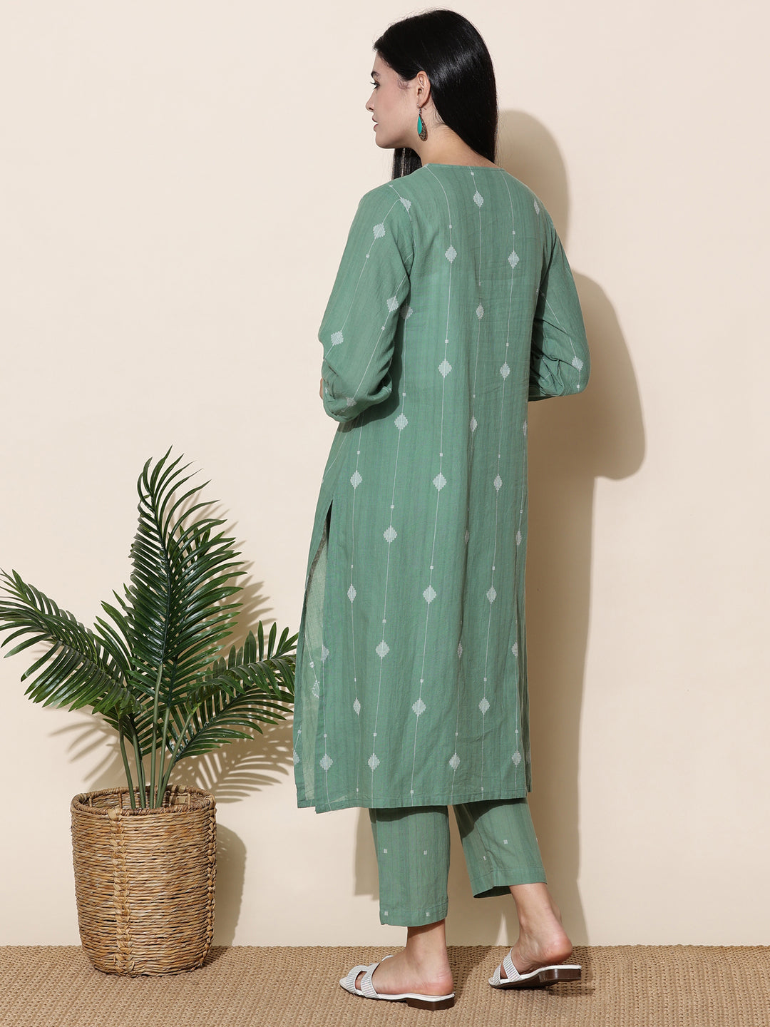 Sage Breeze Kurta Set