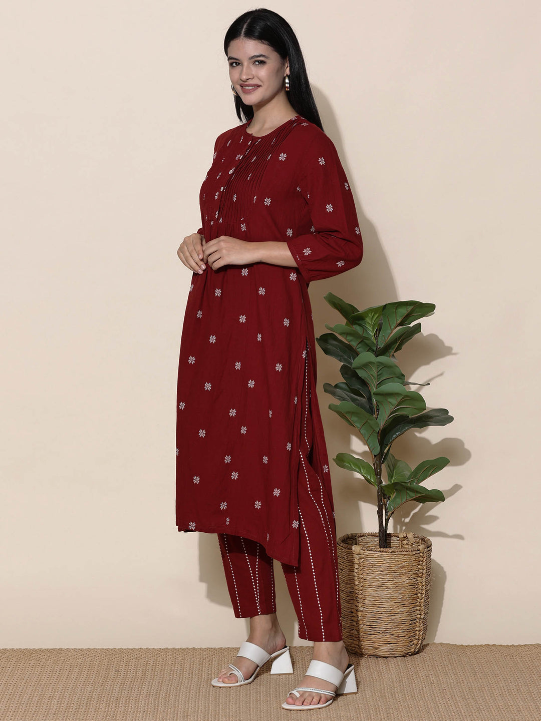 Scarlet Dream Kurta Set