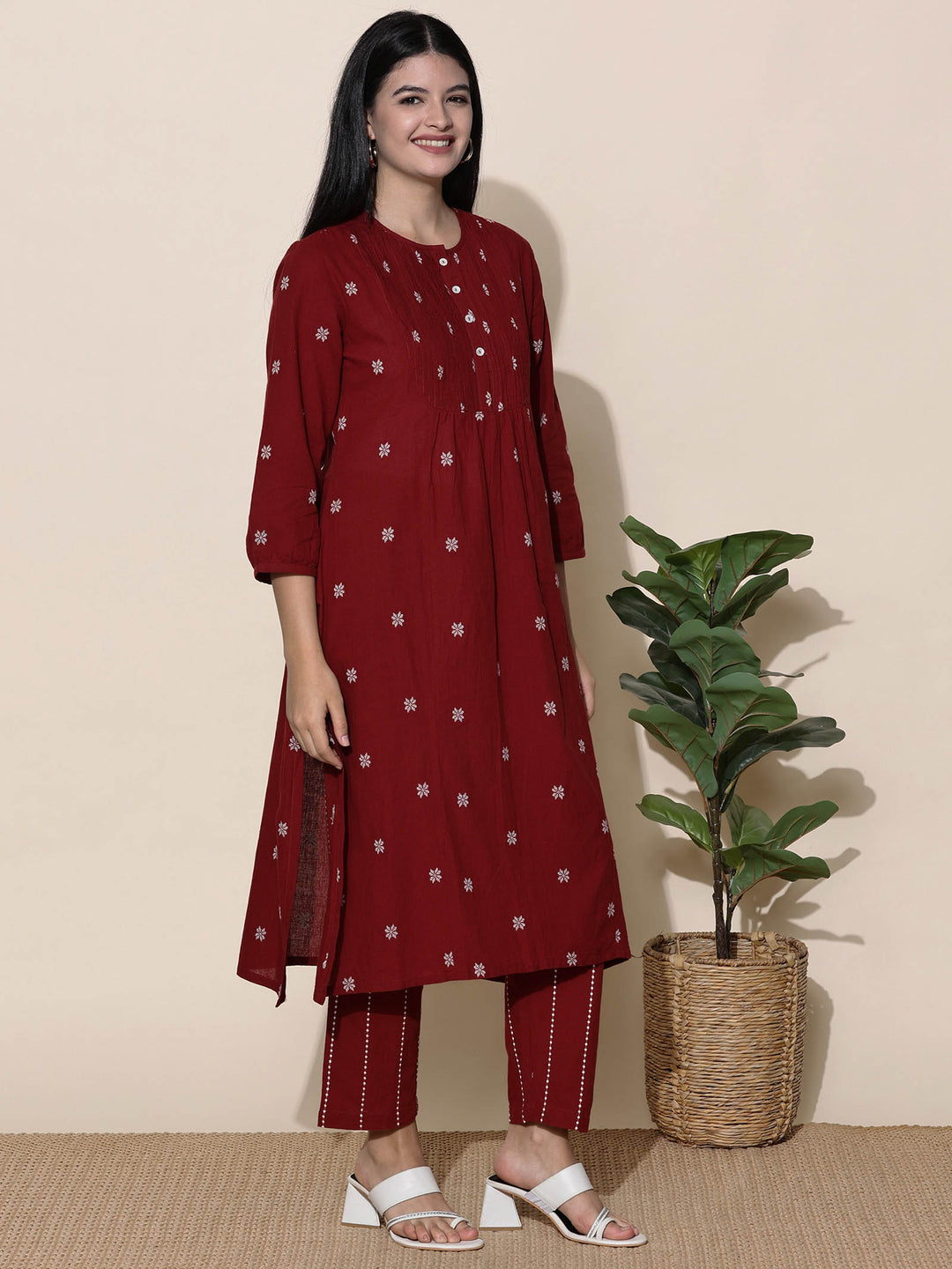 Scarlet Dream Kurta Set