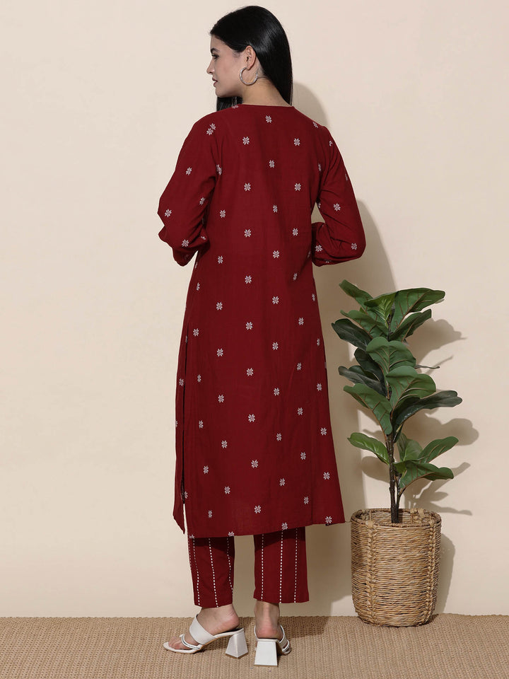 Scarlet Dream Kurta Set