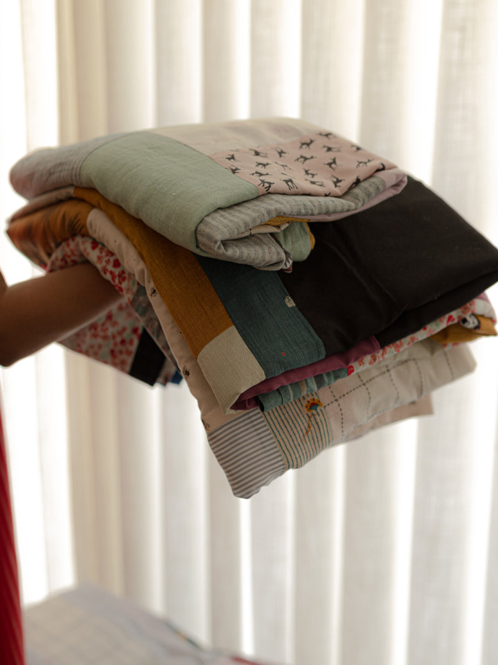 Second Life Double Blanket – Sustainable Upcycled Textile