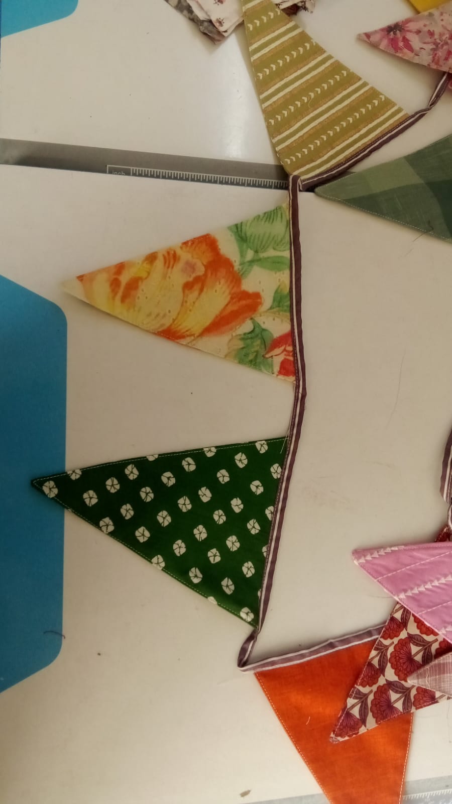 Assorted Fabric Bunting