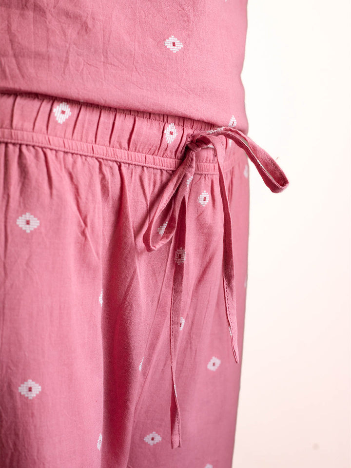 Pink Diamond Pyjama Set