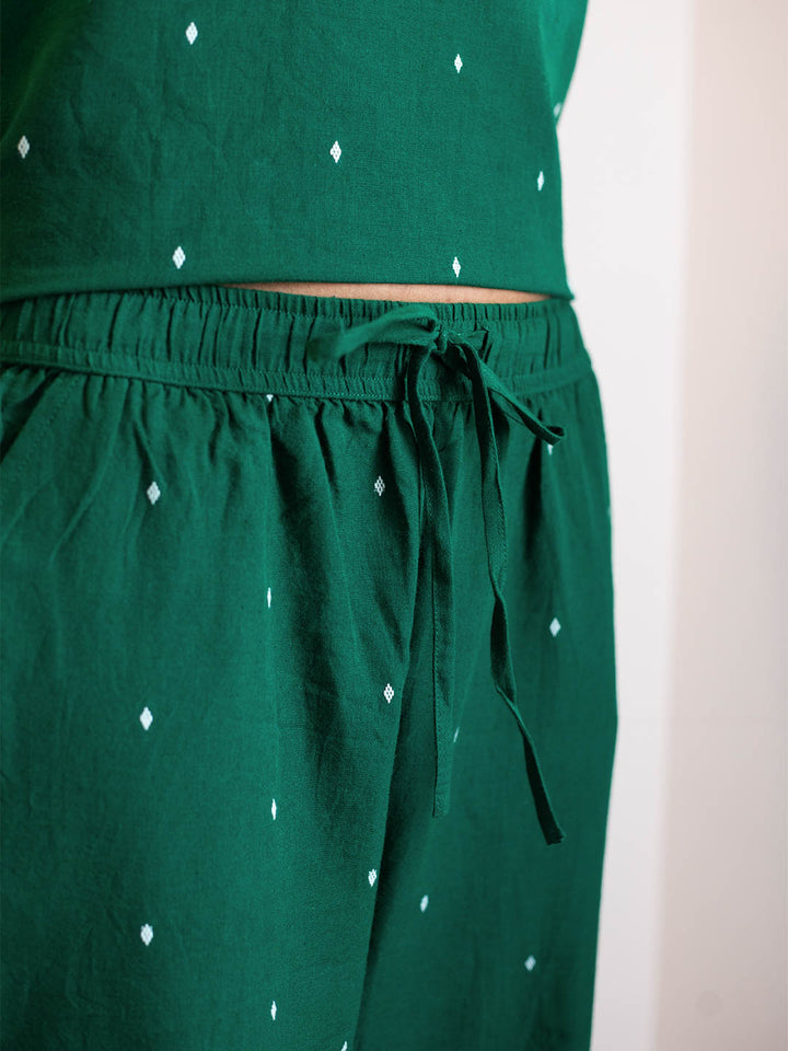 Emerald Breaths Pyjama Set