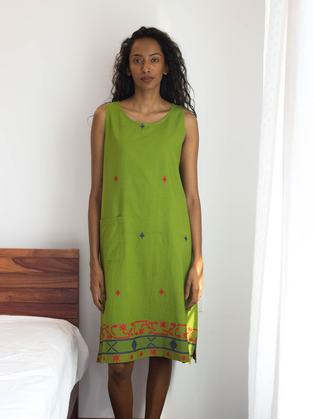 Green Sparks Night Shirt