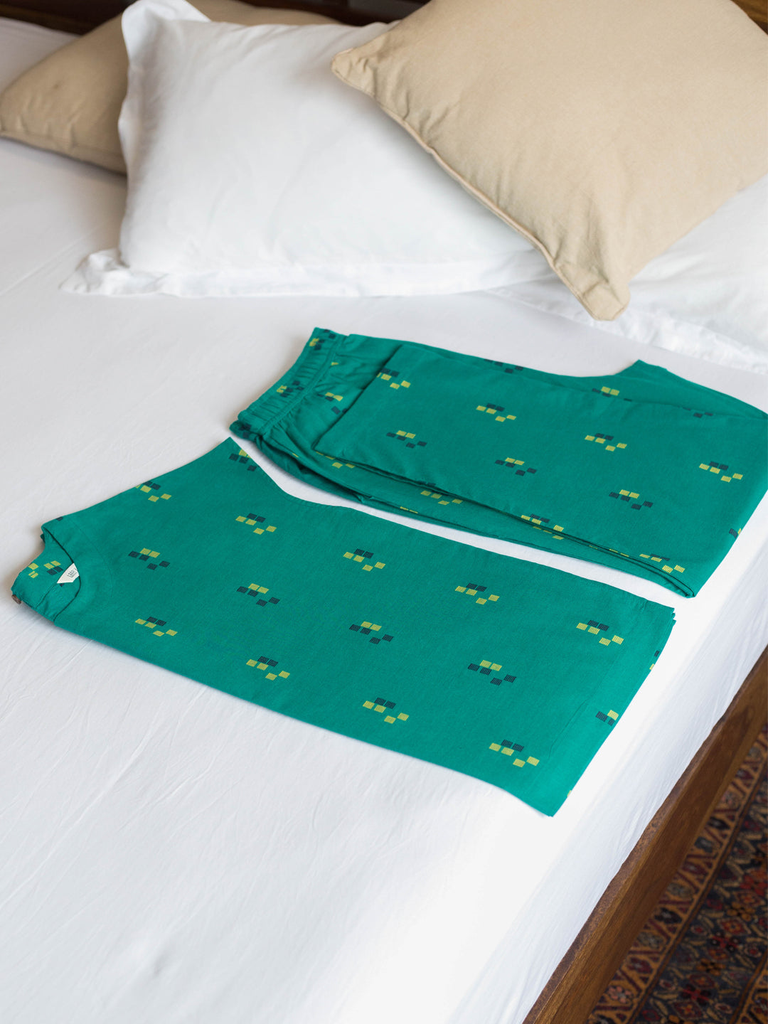 Rowan Green Pyjama Set