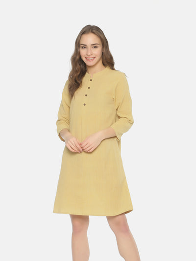 Shirt Pleat Dress - Studio Y