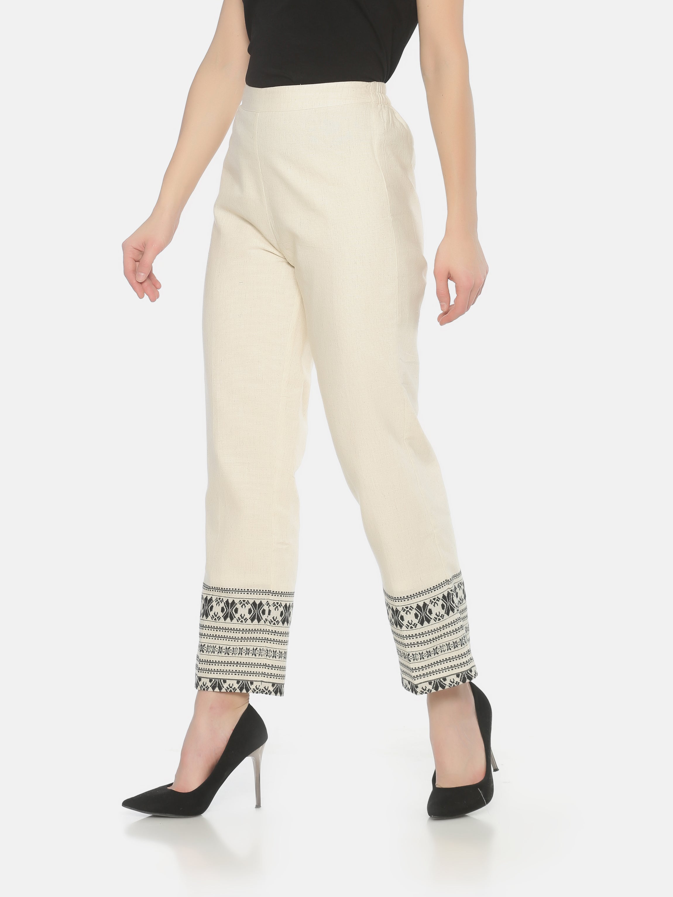 Buy Black Pants for Women by NEHAMTA Online | Ajio.com