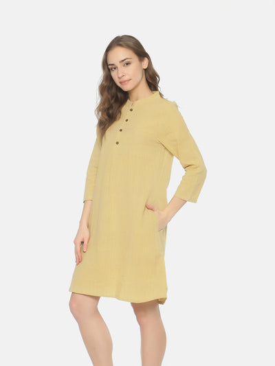 Shirt Pleat Dress - Studio Y
