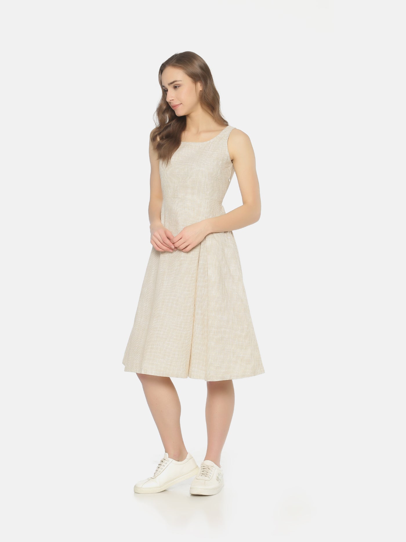 Side Pleat Dress - Studio Y