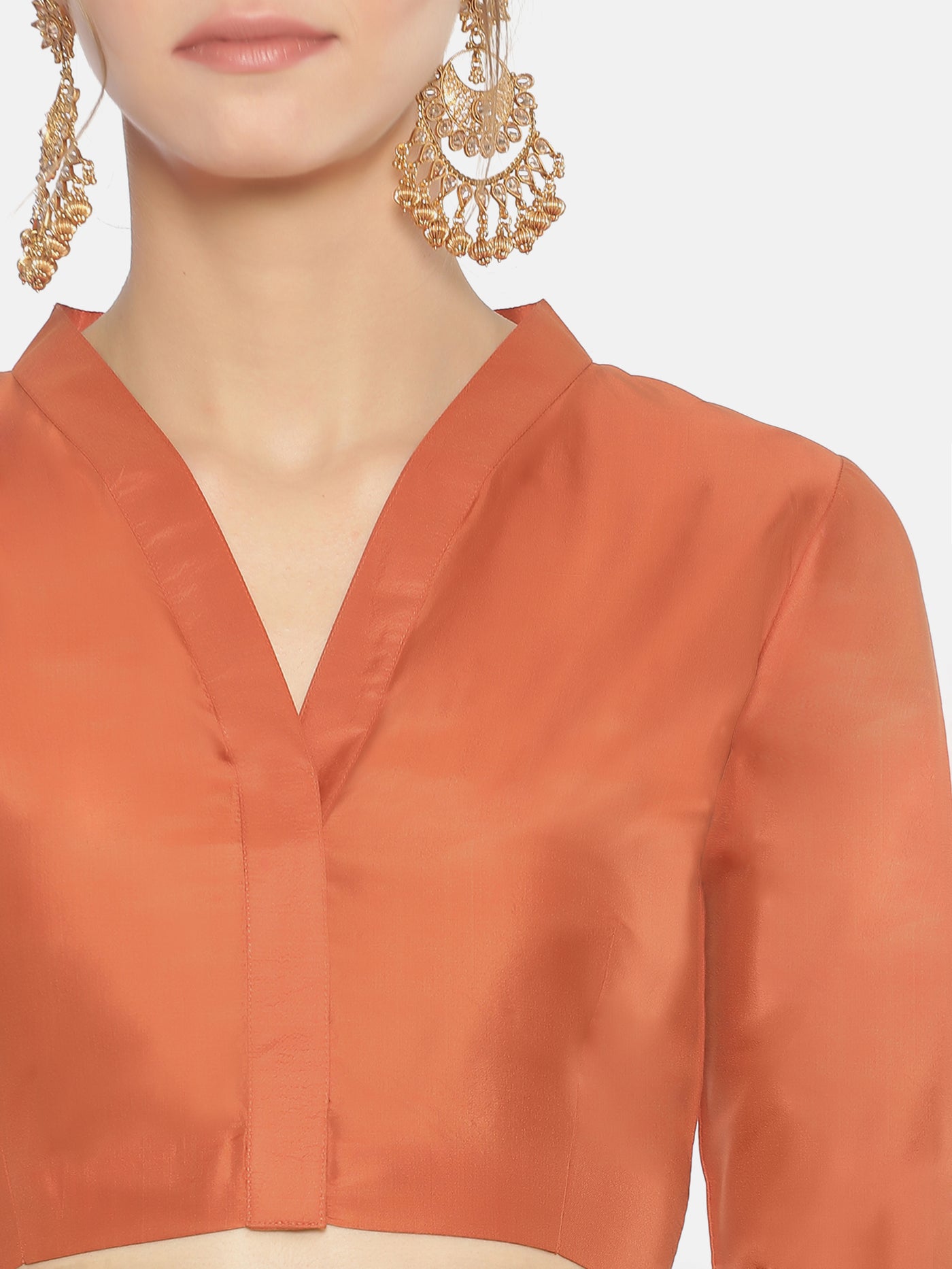 Orange Blouse - Studio Y