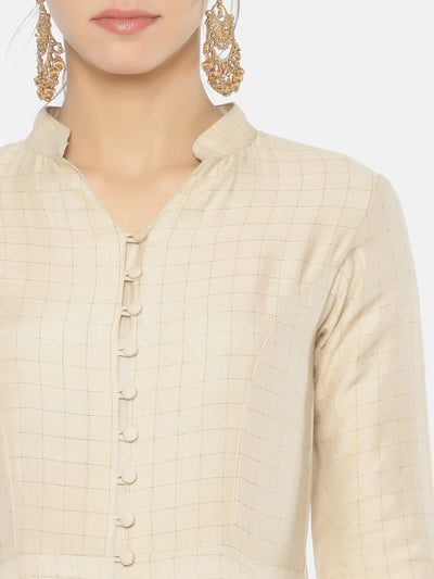 Checks Moonga Long Dress - Studio Y