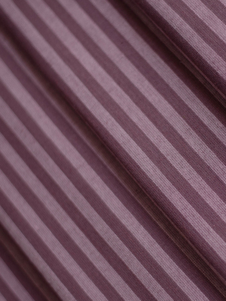 Purple Night shirt, fabric close up