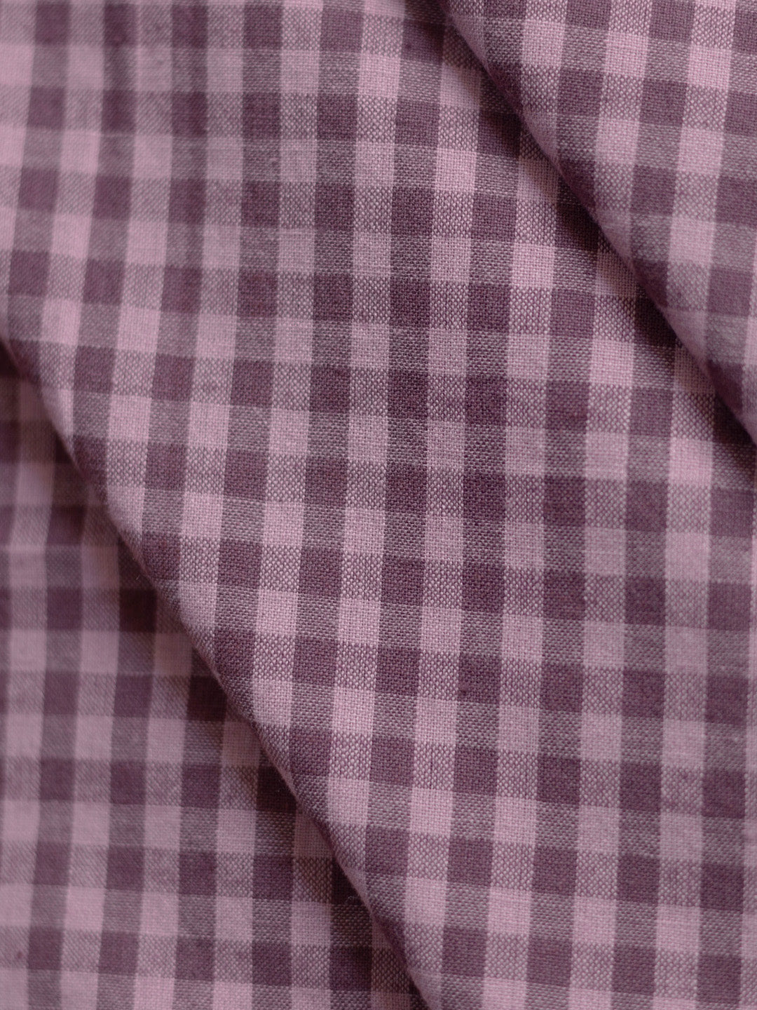 Purple night shirt, fabric close up